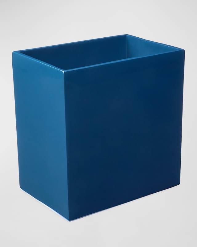 Lacquer Wastebasket